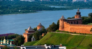 Красивый Нижний Новгород с высоты от Славы Степанова