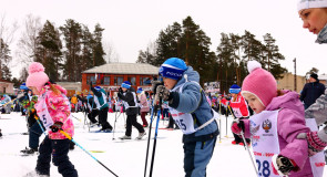 Муром. Лыжня России 2016 Самая юная участница