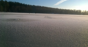 На рыбалке на озере в Тельвяково с Павлом Шубиным