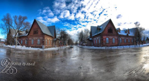 Панорама центра Гусь-Хрустального от Владимира Куксина