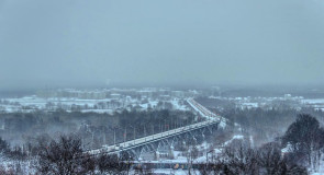 Прекрасные Заклязьминские дали. Зимой ещё эффектней