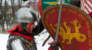 Реконструкция битвы татаро-монголов с русичами в Боголюбово