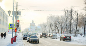 Январь, улица Ленина, Муром