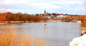 Зимний Ковров с противоположного берега