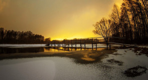 Март. Меленковский пейзаж