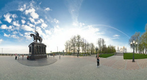 Лучшие достопримечательности Владимира: 6 место. Парк им. А.С. Пушкина и смотровая площадка.