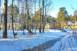 Первый день весны на Вербовском с морозом и солнцем!