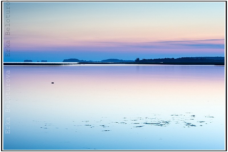 Рассвет на Белом море, дождь над озером Куйто, рассвет на Ладоге 07