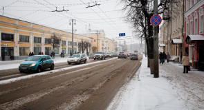 Ферваль на главной улице Владимира