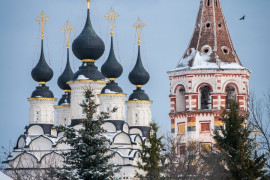 Церковь Лазаря Праведного Воскрешения или Лазаревская церковь. Суздаль