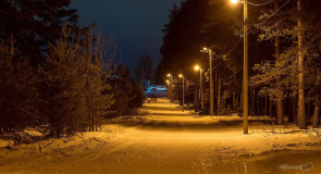 г. Ковров, городская лыжная трасса