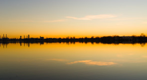 Апрельский закат в г. Гусь-Хрустальный