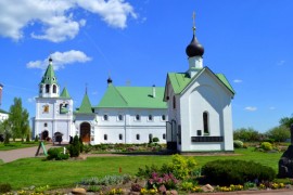 Весна в Спасо-Преображенском монастыре в Муроме