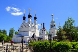 Весной в Троицком монастыре в Муроме с Мариной Уваровой