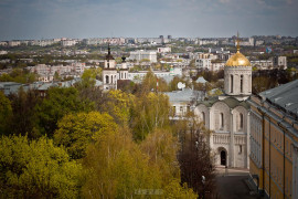 Город Владимир, Вид с Колокольни