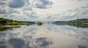 Железнодорожный мост через Оку