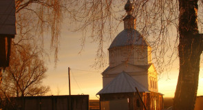 Закат в с. Кистыш, Суздальский р-он