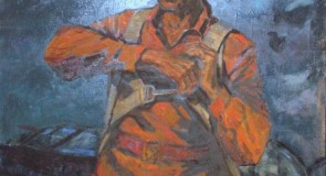 Картина «Герой Советского Союза Першутов перед боевым вылетом»