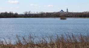 Разлив Нерли у Боголюбово (апрель 2016)