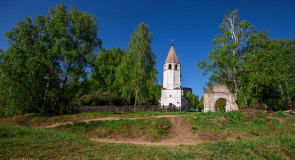 Церковь Успения Пресвятой Богородицы в Любце и окрестности