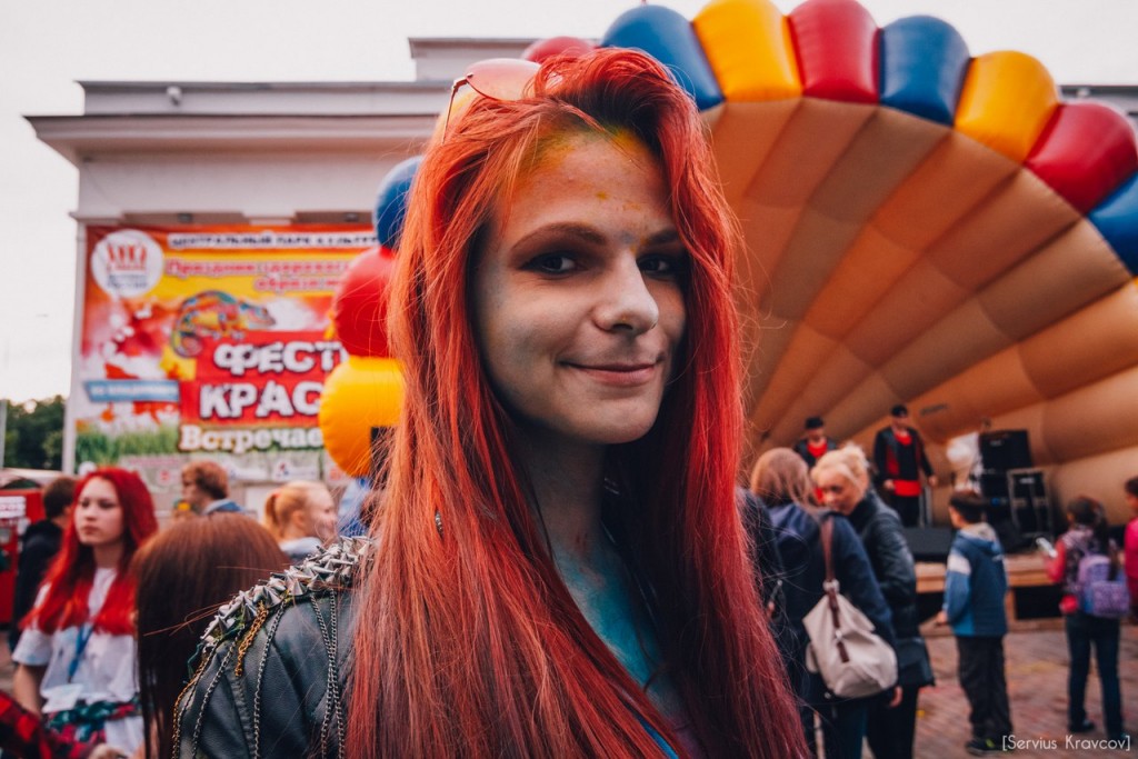 Как прошел фестиваль красок Холи во Владимире (2016) 08