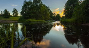 Меленковский р-он, р. Унжа