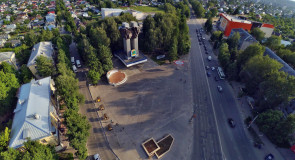 Полеты на квадрокоптере над Ковровом