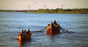 Прогулки на лодочке по Оке
