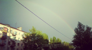 Радуга над Владимиром!!! 12.06.2016 Октябрьский проспект.