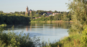 Красивый вид на город Ковров