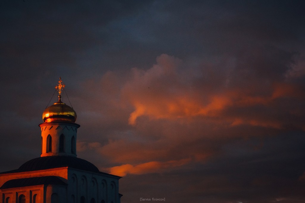 Vladimir City. Color Clouds 02