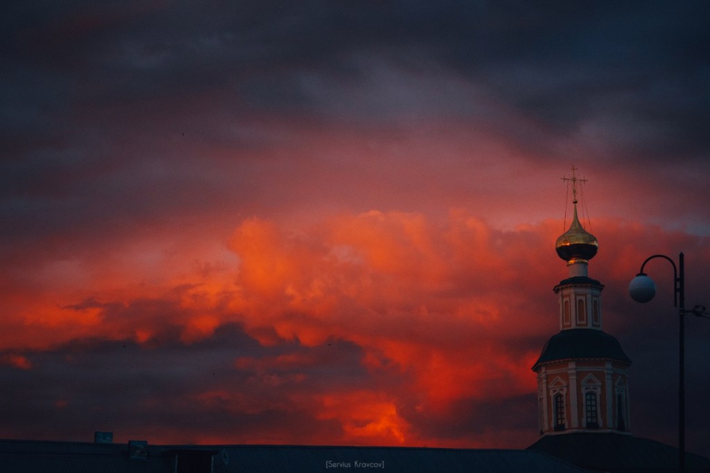 Vladimir City. Color Clouds 07