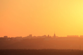 Владимирский закат, вид от Кусуново