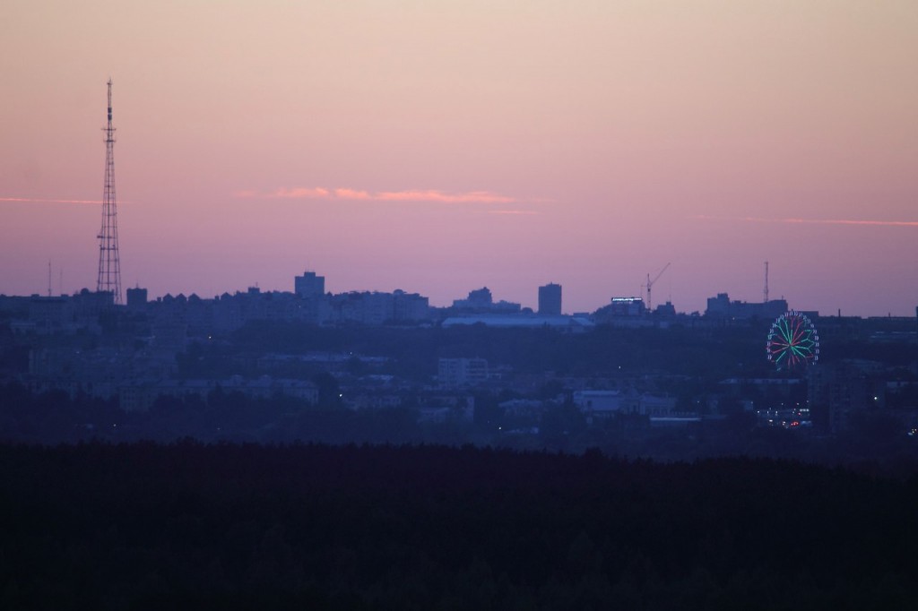 Владимирский закат, вид от Кусуново 10