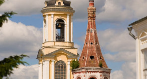 Купола храмов в Суздале