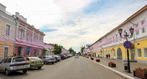Муром, август-месяц на Московской улице