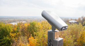 Бинокль на смотровой