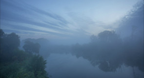 В сентябрьский восход у р.Нерль и её окрестностей (Боголюбовский луг)