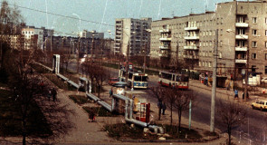 Доброе, ул. Егорова 1992 г.: Фото троллейбусов Владимира