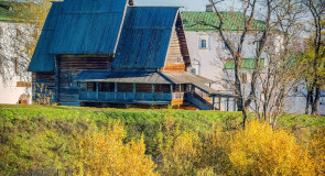 Деревянная Никольская церковь в Суздале