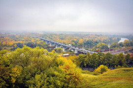 Краски осени 2016: Мост через Клязьму