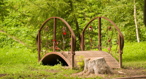 Мостик влюбленных в г. Юрьев-Польский