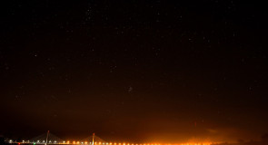 Ночь над р. Ока, г. Муром