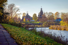 Осень на Пушкарской улице, Суздаль