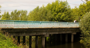 г. Юрьев-Польский, мост через речку Колокша