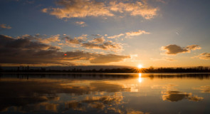 Гусь-Хрустальный. На закате.