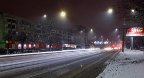 Зимняя, городская сказка (почти ночь, Владимир)
