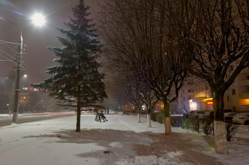 Зимняя, городская сказка (почти ночь, Владимир) 05