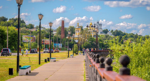 Муром. Набережная Оки