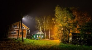 Октябрь на Владимирщине. Ночь.